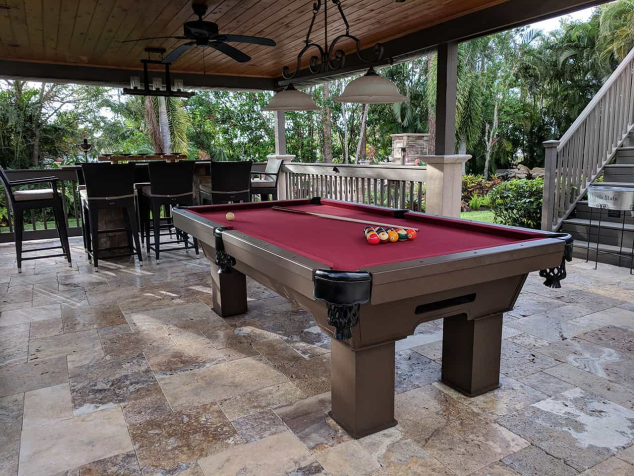 8ft Caesar Outdoor Pool Table