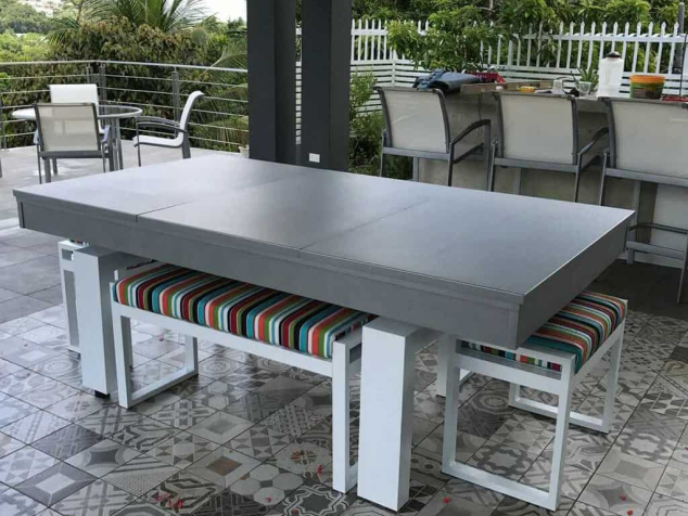 South Beach Outdoor Pool Dining Table