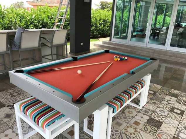 South Beach Outdoor Pool Dining Table