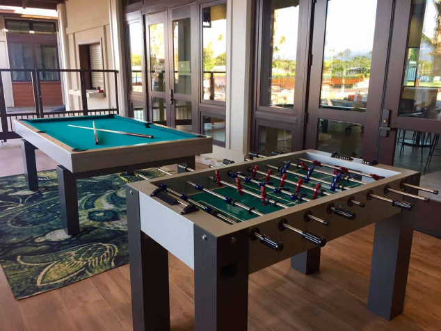 South Beach Outdoor Pool Table