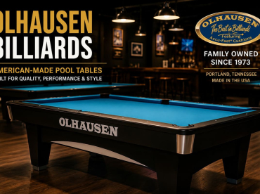 Olhausen Billiards: American-Made Pool Tables Built for Quality, Performance, and Style