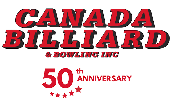 Canada Billiard and Bowling 50th Anniversary logo