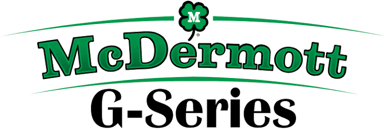 McDermott G-Series pool cues logo